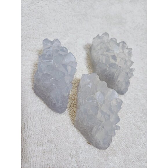 Lavender Essential Oil Gemstone Soap Set: Handmade Glycerin Bars - Picture 7 of 10